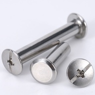 M3 M4 M5 M6 304 Stainless Steel Binding Chicago Screw Leather Bag Photo Album Screw Books Butt Assem