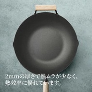 梧桐-側耳輕窒化無塗層炒鍋