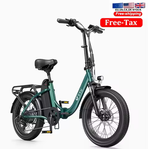 DYU 2025 New Model US Stock C9 20 Inch 750W Max Speed 45km/h Folding Electric Bike Long-Range Ebike