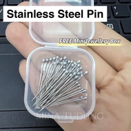 Jarum peniti Pin tudung Stainless Steel Pin (Micropin) from Japan - 30pcs