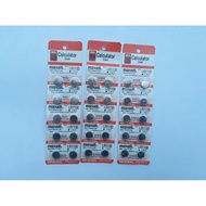 BATERAI BATRE BATTERY LR1130 AG10 BATERAI ALAT BANTU DENGAR/JAM TANGAN