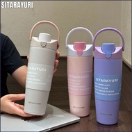 PS3 900 ml 304 Stainless Steel Travel Tumbler Portable Handheld Flip Lid Insulated Water Cup