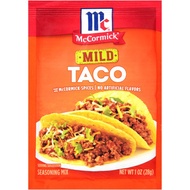 McCormick Taco Seasoning Mix - Mild, 1 oz