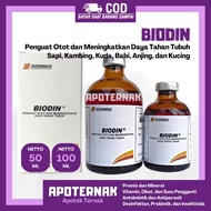 Biodin Injeksi Atp - Penguat Otot Stamina Dan Daya Tahan Tubuh Hewan Sapi Kambing Kuda Babi Anjing K