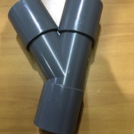 Sambungan Pipa Fitting PVC Y AW RUCIKA 2" / Y Branch PVC 2"INCH
