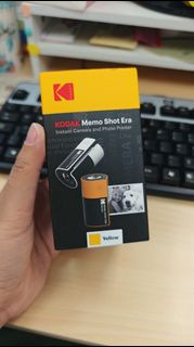[全新]Kodak 黑白熱感貼紙打印相機 平價即影即有 即影即有 貼紙 玩具相機 KODAK INSTAX FUJIFILM