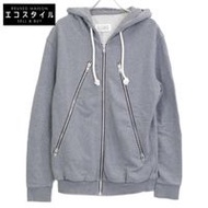 Maison Margiela S50GU0071 2018 Gray Figure-Eight Zip Hoodie 5 ZIP HODDIE 44