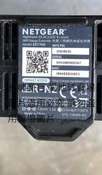 二手NETGEAR夜鷹EX7700(上電有反應但功能未測當銷帳零件品