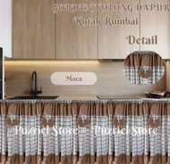 gorden kolong dapur kotak rumbay