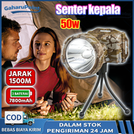 Senter kepala Cas DONY SO BIG 50 WATT MURAH SUPER TERANG MURAH Dony Kepala SUPER TERANG ANTI AIR CAH