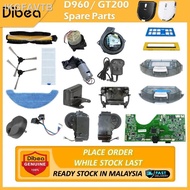 【New stock】✾❁♧[ Ready Stock ] Original Dibea D960 GT200 Spare Parts Accessories Side brushes Hepa Filter Etc