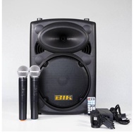 [รวมVAT] ลำโพงเคลื่อนที่ BIK USK-10VN USK-12V BIK USK-15VN ตู้ลำโพงอเนกประสงค์ ลำโพงล้อลาก