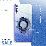 Soft Case Samsung A50 A50S A30S Case Gliter Standing Magnetic Ring Holder Wireles Silicone Casing