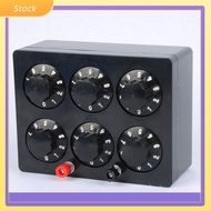 【ELECT】J23022 Physics Teaching Resistor Box 0-99999.9 Ohm Adjustable Resistance