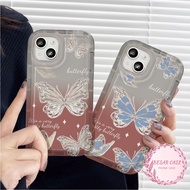 Fantasy Butterfly Gradient Mobile Phone CASE Suitable For Vivo Y01 Y11/Y12/Y15/Y17 Y15s/Y15a Y16 Y19 Y20/Y20s Y27 5G Y36 5G V23 5G V23e V27/V27 Pro V27e Y12s/Y12a V29 5G T1 Pro 5G CASE