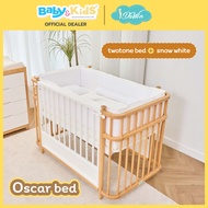 🎈พร้อมส่ง🎈Idawin Oscar Bed เตียงนอนเด็ก ทีนอนเด็ก เตียงไม้เด็ก รุ่น Oscar Bed ที่นอนเด็กมีมุ้ง เตียง