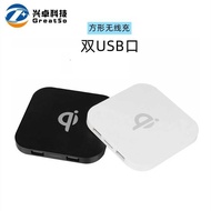 Q8 Desktop Wireless Charger Square 5W 10W 15W Wireless Charger Suitable for Wireless Charger Mobile 