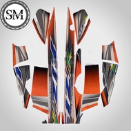 Yamaha F1ZR 2004 Striping Sticker - Standard F1ZR 2004 Sticker List - Standard F1ZR 2004 Striping