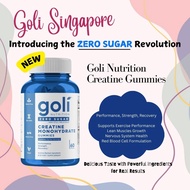 NEW Goli Creatine Gummies 60s - Zero Sugar Creatine Monohydrate Creatine Monohydrate for Strength & 