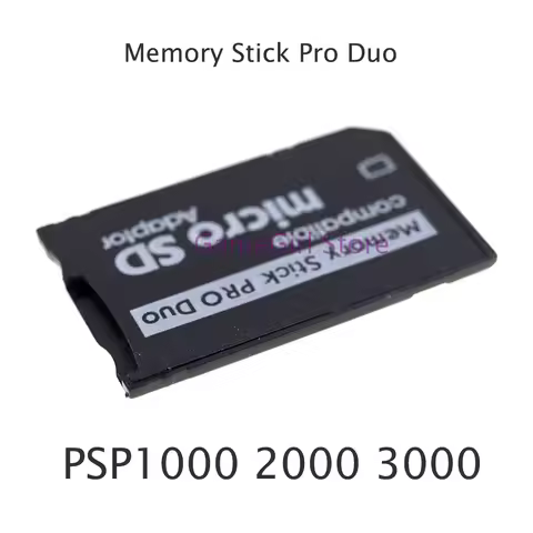 1pc For Sony PSP 1000 2000 3000 Memory Stick MS Pro Duo Micro SD Card Adapter Convertor