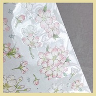 OKMT新七天貼紙手帳膠帶 春櫻漫漫-PET模切-9cm*3m-35cm循環