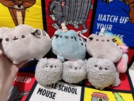 美國絕版正版☪️美國名牌Gund pusheen 公仔 貓公仔 pusheen 掛件✨✨$58-98等  Pusheen cat plush toy doll 橫身款 14/17cm 、直身款 9/1