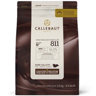 CALLEBAUT DARK CALLETS 54.5% 2.5KG 811 Baking Needs