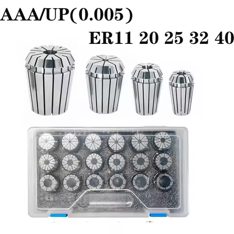 ER11 ER16 ER20 ER25 ER32 ER40 Collet Chuck Spring Collet Chuck Set Suit A AA Grade for CNC Milling T