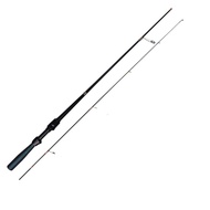 【TRAINFIS】Only 52G 1.5M/1.68M/1.8M FUJI UL Fishing Rod Solid Carbon 2-6LB/1-8g Spinning Rod Baitcast