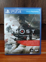 PS4 แผ่น ps4 Ghost of Tsushima (รองรับภาษาไทย🇹🇭) เกมภาพสวย แนว Openword มือ 2