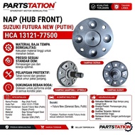 SUZUKI Futura Front Wheel Hub / T120 SS + Futura T120ss Wheel Hub Futura New WhiteSUZUKI