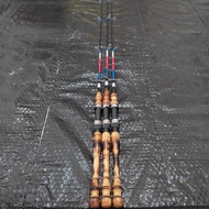 Joran Casting Wader Super Lentur p120-150cm Sambung Tengah