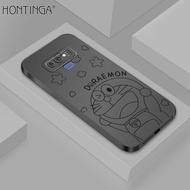 Hontinga เคสโทรศัพท์ Samsung Galaxy Note 10 Liteเคสมือถือสำหรับ Samsung Galaxy Note 10 Plus 5G/4G Note 9 Note 8เคสสี่เหลี่ยมเคสซิลิโคนนิ่มลายการ์ตูนอนิเมะโดราเอมอนเคสป้องกันยางกันกระแทกพร้อมกล้องโทรศัพท์เคสนิ่มสำหรับเด็กผู้หญิง