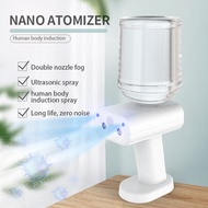 Handheld USB Air Humidifier Nano Steam Human Body Induction Mist Sprayer Portable Atomizer Water Spr