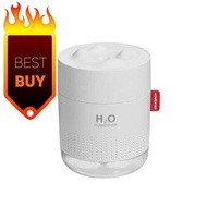 Portable Humidifier Ultrasonic H2O USB Power Air Diff for Auto Household (White)