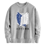 Attack On Titan Fleece Sweatshirts Man Hoody Brand 2021 Clothing Winter Autumn Pullovers Tracksuits 