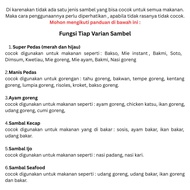 Balado72 Sambal Cabe Rawit Pedas 5 Botol Ukuran 300ml