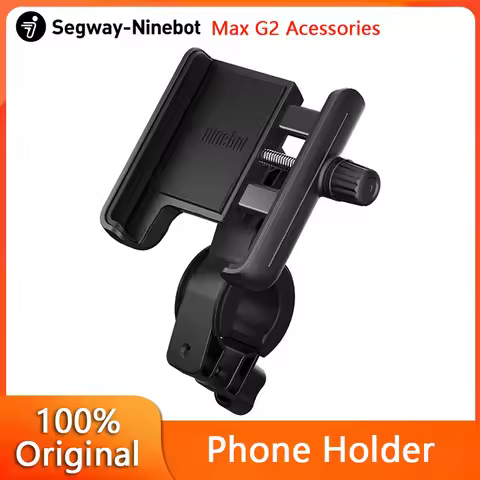 Original Phone Holder For Ninebot by Segway KickScooter Max G30 G2 F2 Pro F30 F40 Electric Scooter B