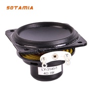 SOTAMIA 2Pcs 40MM Portable Full Range Audio Speakers 4 Ohm 3W Sound