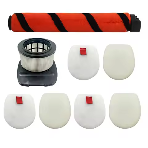 Floor Roller Brush HEPA Filter Foam Filter kit For Shark IC300 IZ251UK IZ102 Vacuum Cleaner Replacem