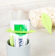 Leaf shape squeeze toothpaste creative toothpaste squeezer bathroom face wash hand cream squeezer 2