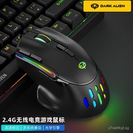 DARK ALIEN D4E-sports mouse RGB Luminous Rechargeable Office Notebook Wireless Gaming Mouse
