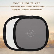 Photodiox Focusing Plate Grey Card 18 Percent Photography 2in1 31cm - FT-18