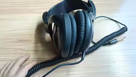 Best K0SS UR30 headphone earphone for GOLD metal detector Suitable for 4500 5000 GFX7000 Gold Detect