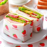 Sandwich Wrapping Paper Cutable Rice Ball Sandwich Burger Paper Oil-Proof Disposable Breakfast Burri