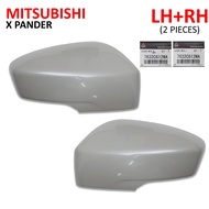 ฝาครอบกระจกมองข้าง ครอบกระจกมองข้าง ของแท้ สีขาว สำหรับ Mitsubishi X Pander ปี 2018-2021