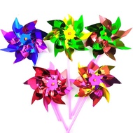 Gift Boxes Rainbow Pinwheel Garden Decor Fun DIY Windmill Set for Kids Goodie Bag Children Day Gift