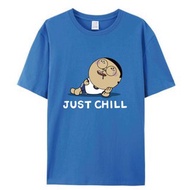 CHILL / 插畫T恤 T-SHIRT 夏季短袖 純棉 上衣