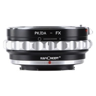 K&amp;F Concept Adapter for Pentax K/M/A/FA/DA Mount Lens to Fujifilm FX Camera X-E3 X-M1 X-Pro1