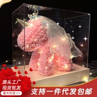 Preserved Flower Unicorn 520 Gift Simulation Rose Unicorn Romantic Confession Gift